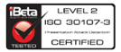 iBeta Level 2 — ISO/IEC 30107-3 Presentation Attack Detection, conformance testing passed